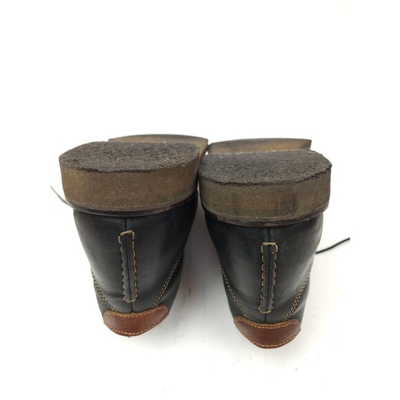 Johnston & Murphy Copeland Sheepskin Chukka - Size 9.5 M Black Crepe Boots main image 4